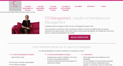 Desktop Screenshot of cs-management.fr